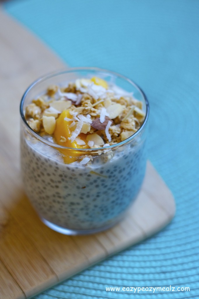Breakfast Chia Yogurt Pudding Parfait Eazy Peazy Mealz