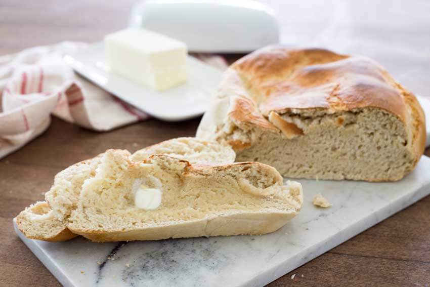 7 Minute (Prep) Artisan Crock Pot Bread Eazy Peazy Mealz