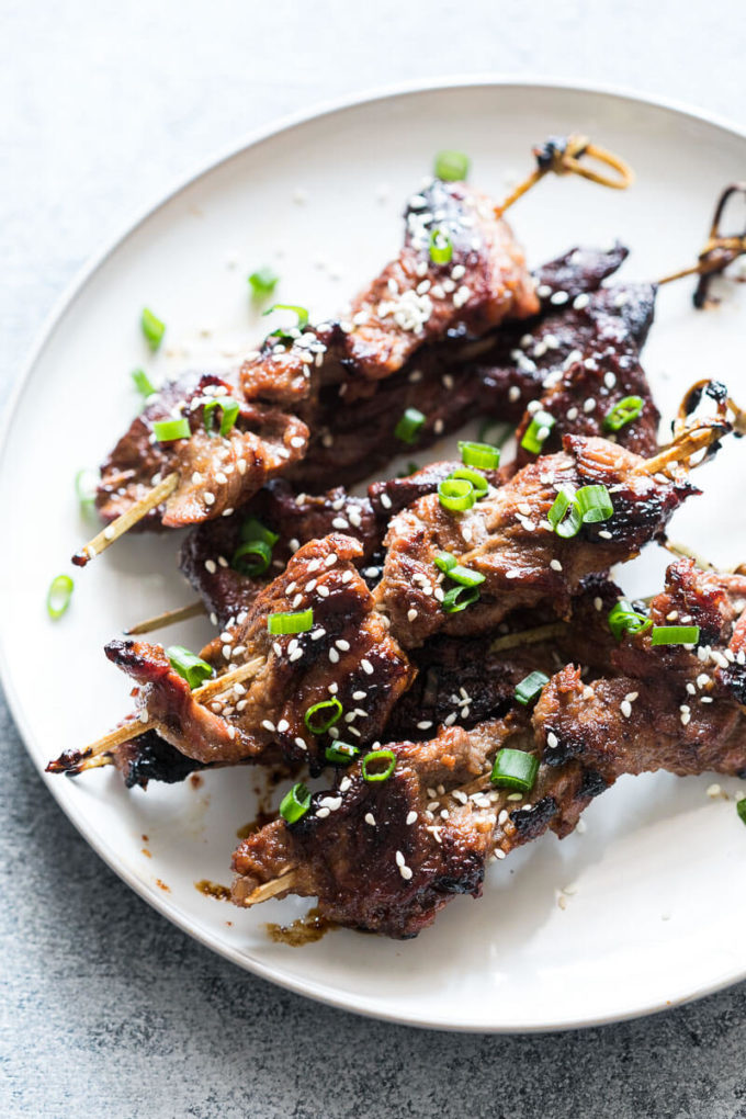 Beef Yakitori, a delicious beef meal that is ready in minutes