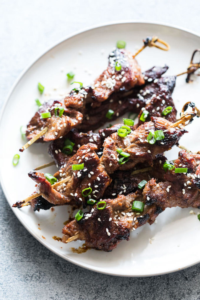 Beef Yakitori - Easy Peasy Meals