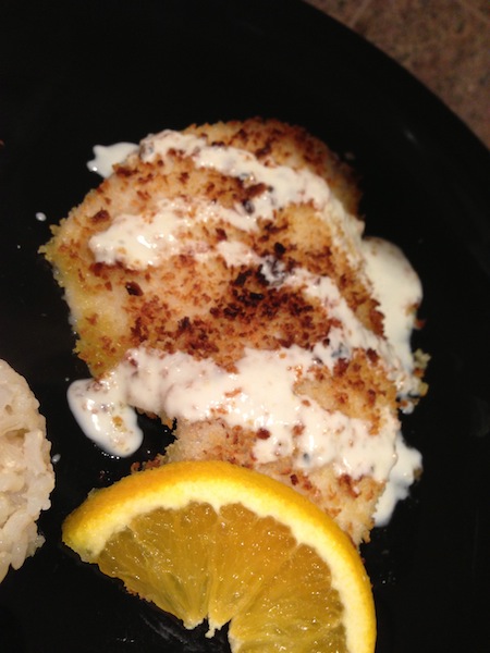 Orange Coconut Truffle Sauce With