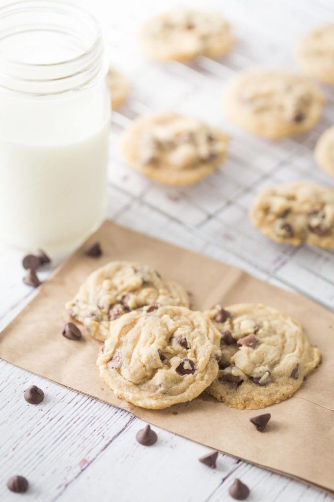 Amazing chocolate chip cookies perfect for after school snacking