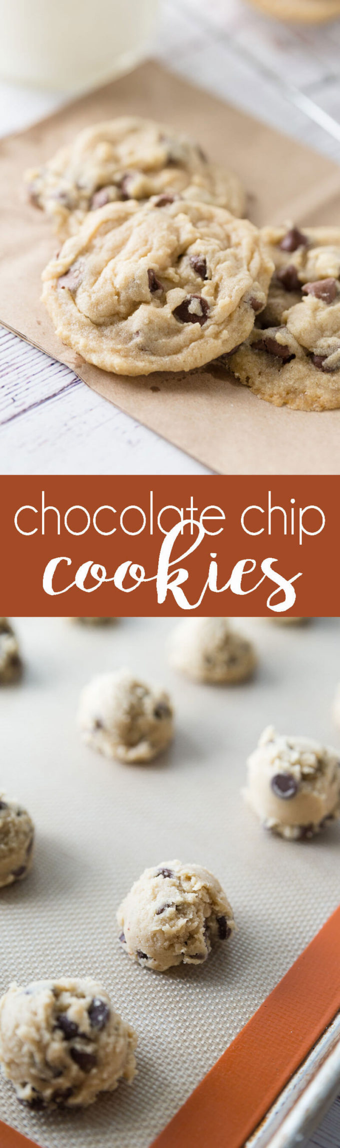 Chocolate Chip Cookies: A basic but delicious recipe for soft, chewy, fluffy chocolate chip cookies
