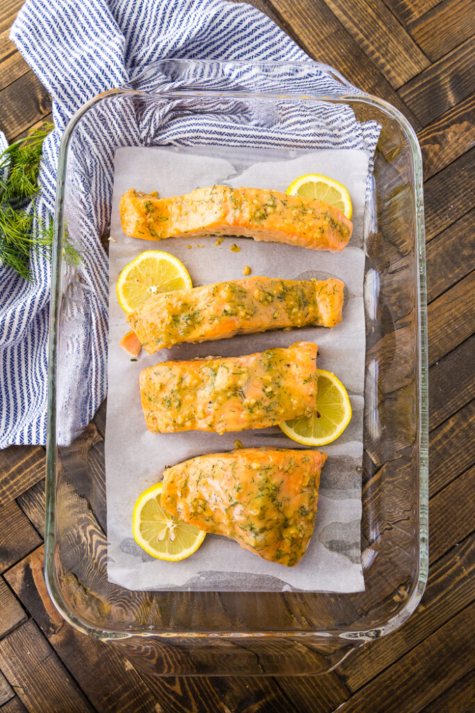 Honey Dijon Salmon - Easy Peasy Meals