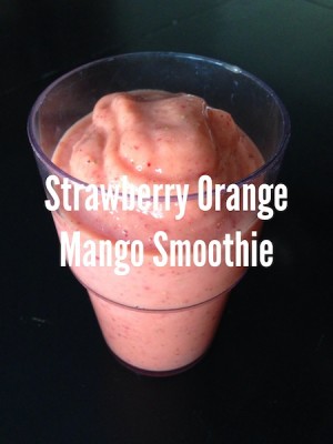 Strawberry Orange Mango Smoothie