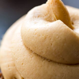 Creamy Peanut Butter Frosting that is thick rich and delicious