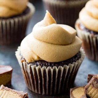 Peanut butter frosting is thick delicious creamy