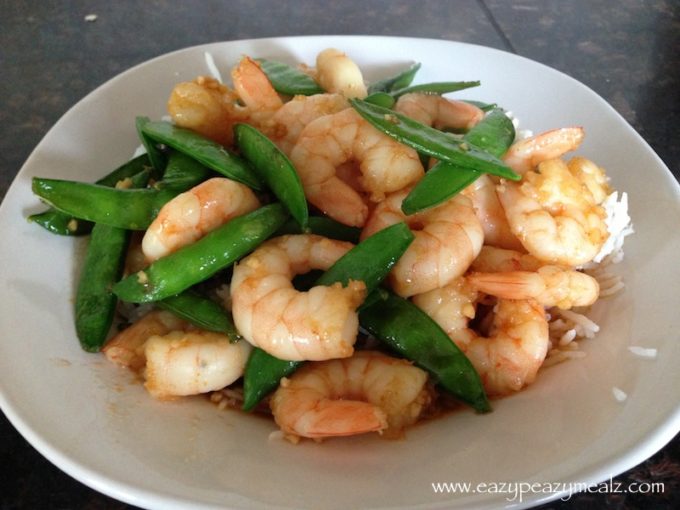 Shrimp and Snap Pea Stir Fry Easy Peasy Meals