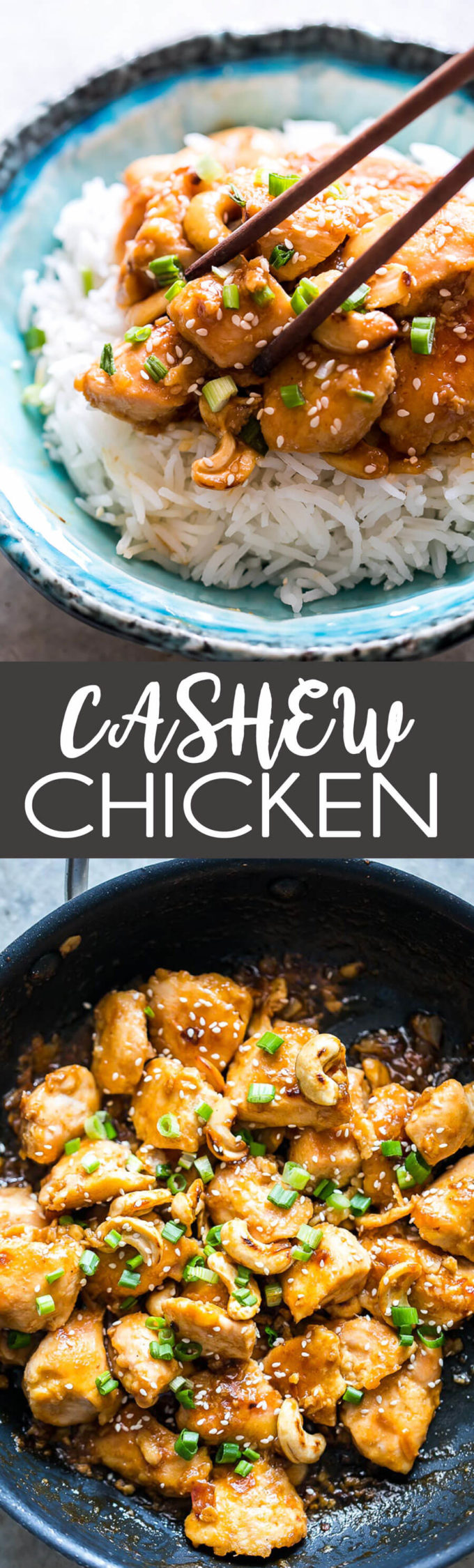 Cashew Chicken that is super simple and easy to make, and makes for a great chicken dinner