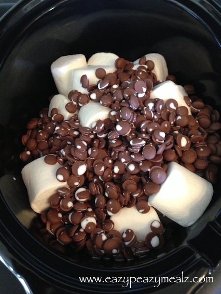 Little Dipper CrockPot Chocolate Fondue - A Year of Slow Cooking