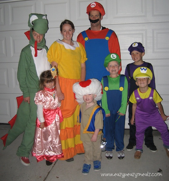 Halloween Mario Group Costume