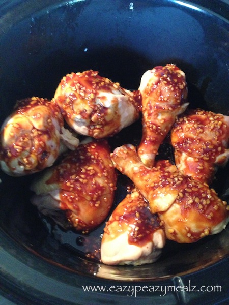 spicy molasses and garlic crock pot chicken