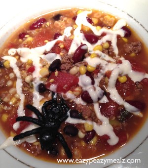 Halloween: Spider Web Soup