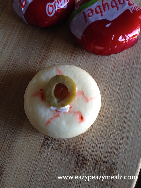 edible cheese eyeballs