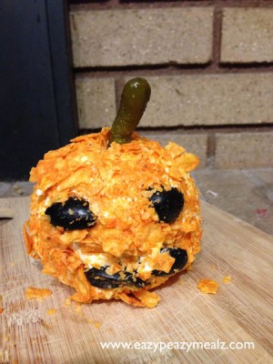 Halloween: Cheeseball Jack O’Lantern