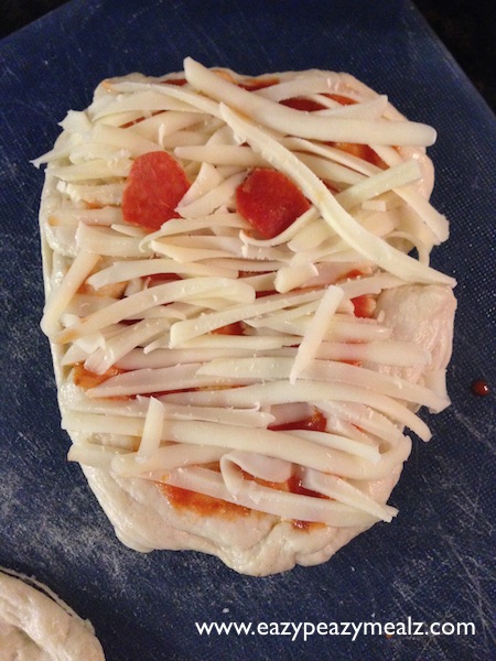 mummy pizza