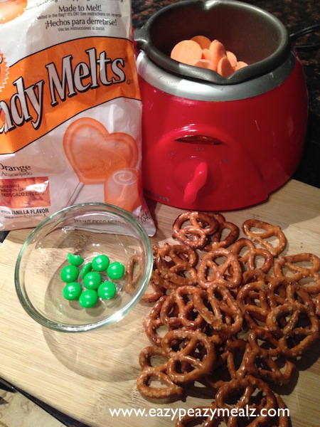 pumpkin pretzel supplies