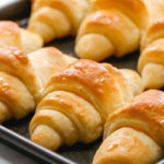 Buttery, browned, delicious crescent rolls.