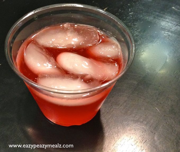 sparkling cranberry punch