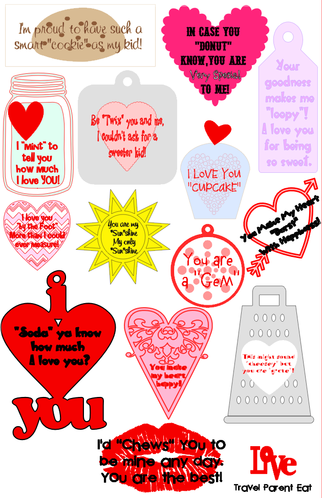 14 Days of Love Treat Tags