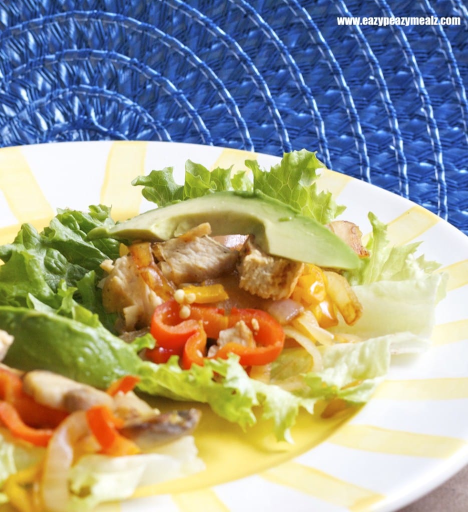 lettuce wrap fajita