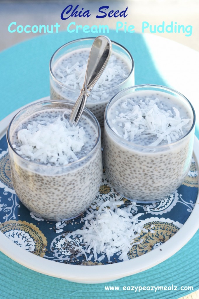 Chia Seed Coconut Cream Pie Pudding