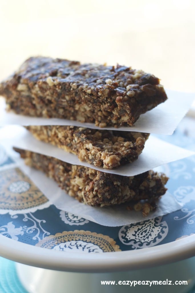 Homemade Lara Bars Date and Nut Bars Easy Peasy Meals