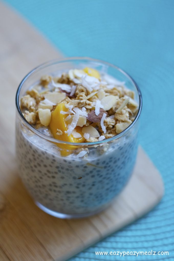 Breakfast Chia Yogurt Pudding Parfait Easy Peasy Meals