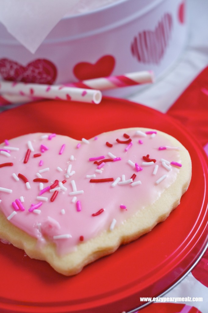 heart sugar cookie