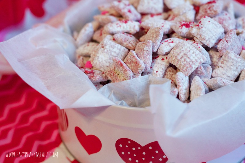 Valentine's Day Chocolate Molded Rice Crispy Treats - Easy Peasy Meals