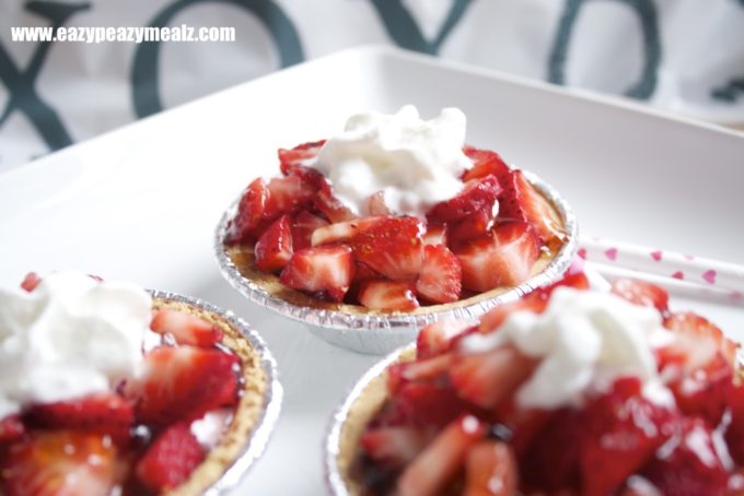 tarts, strawberry cheesecake