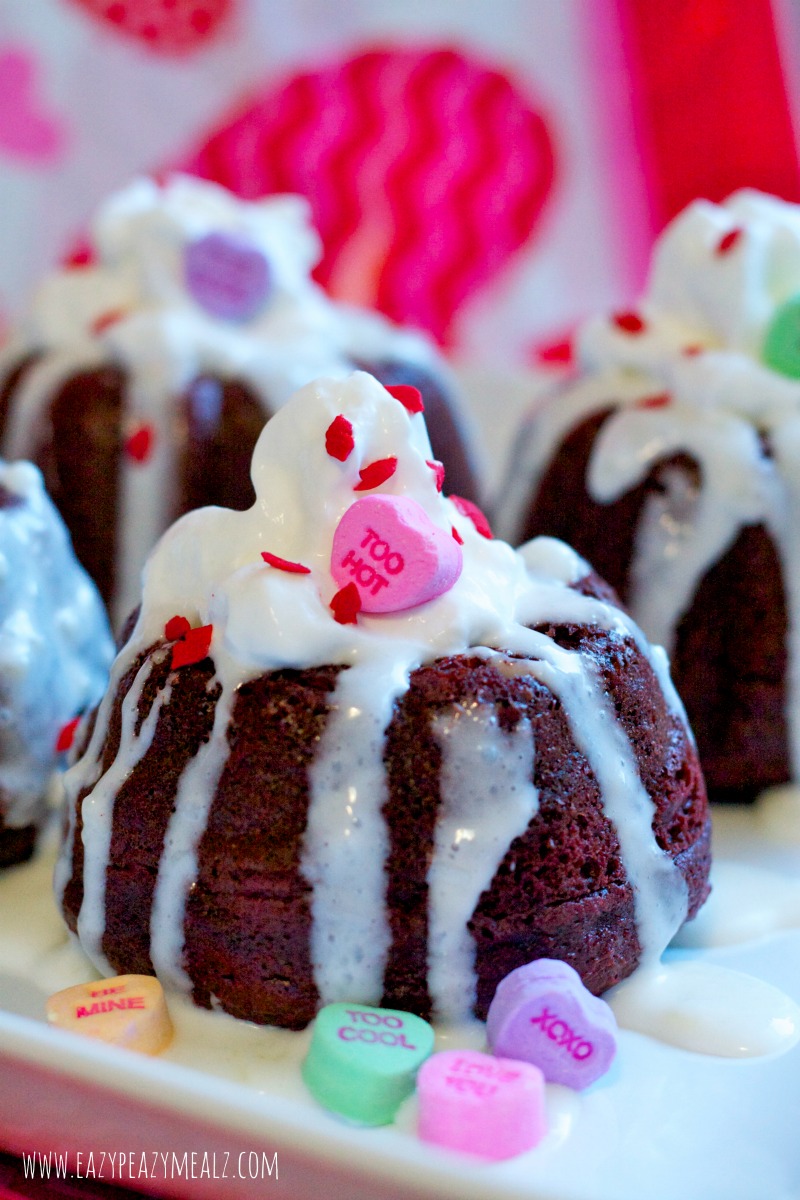 valentine's mini bundt