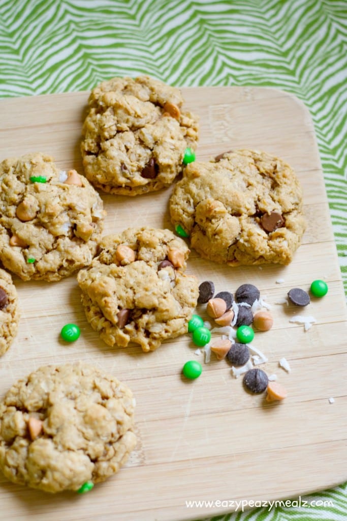 cookies, monster oat