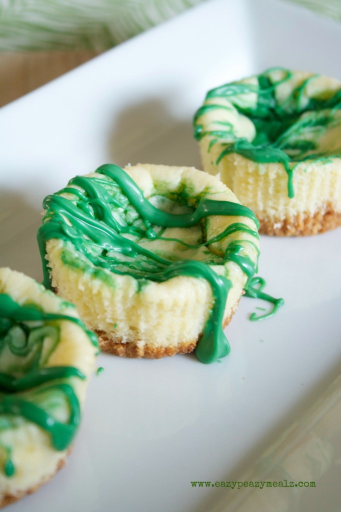 creme de menthe mini cheese cakes