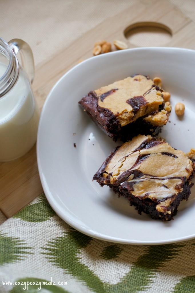 marbled cheesecake brownies