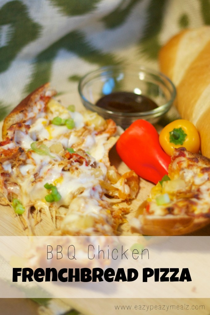 bbq chicken french bread pizza