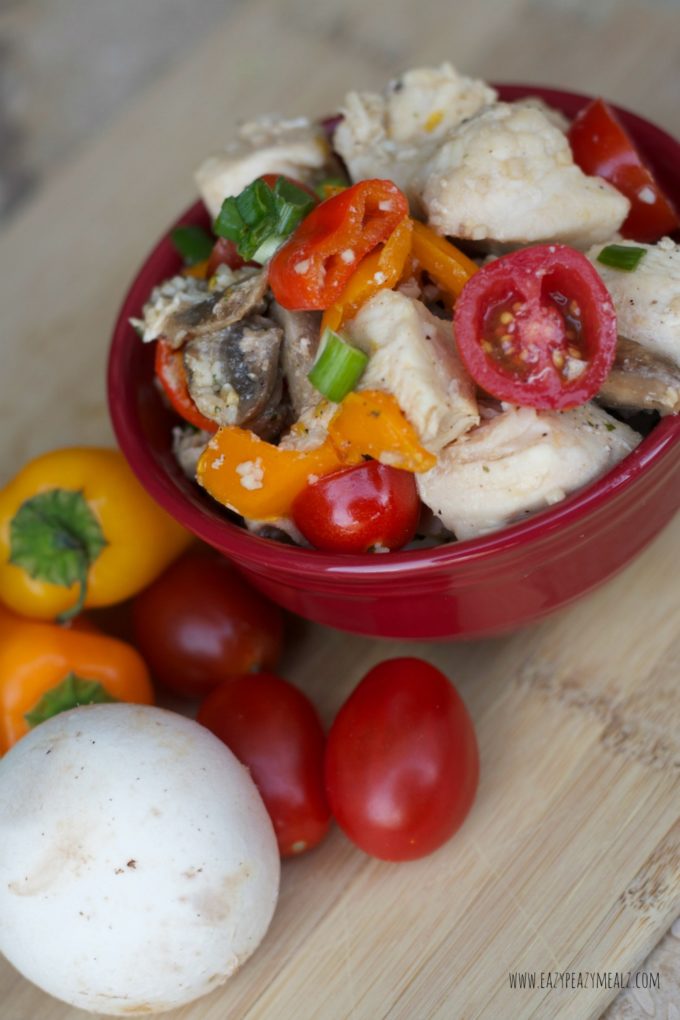 30 Minute Chicken Pasta Bowl - Easy Peasy Meals