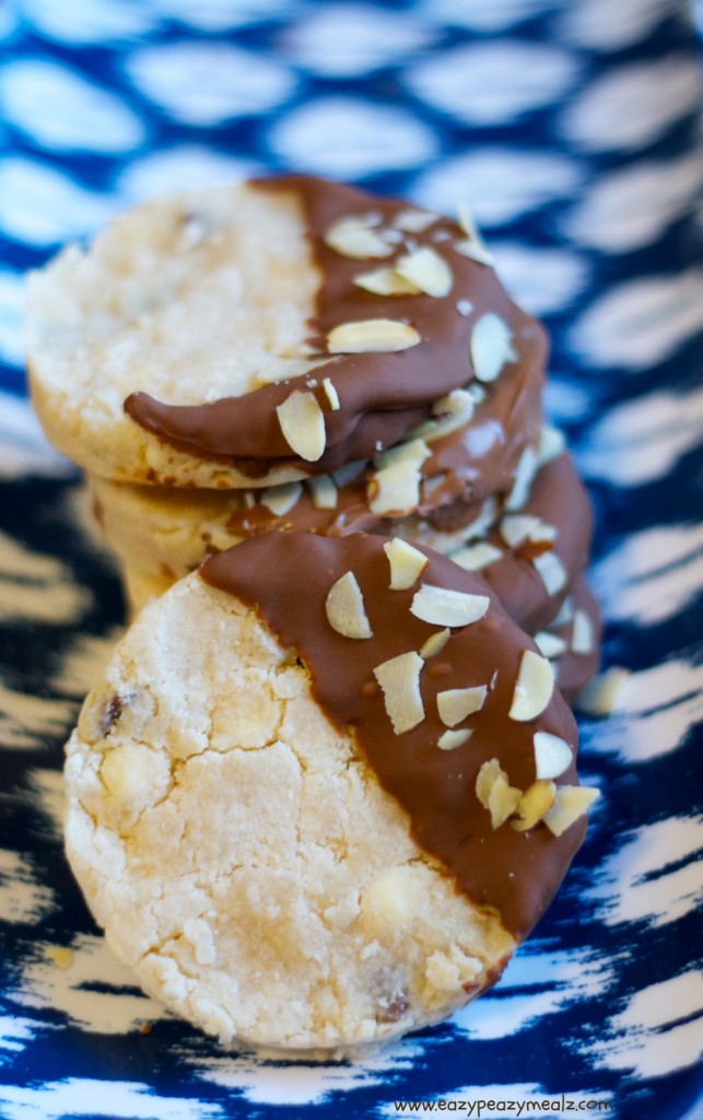 shortbread chocolate chip cookies