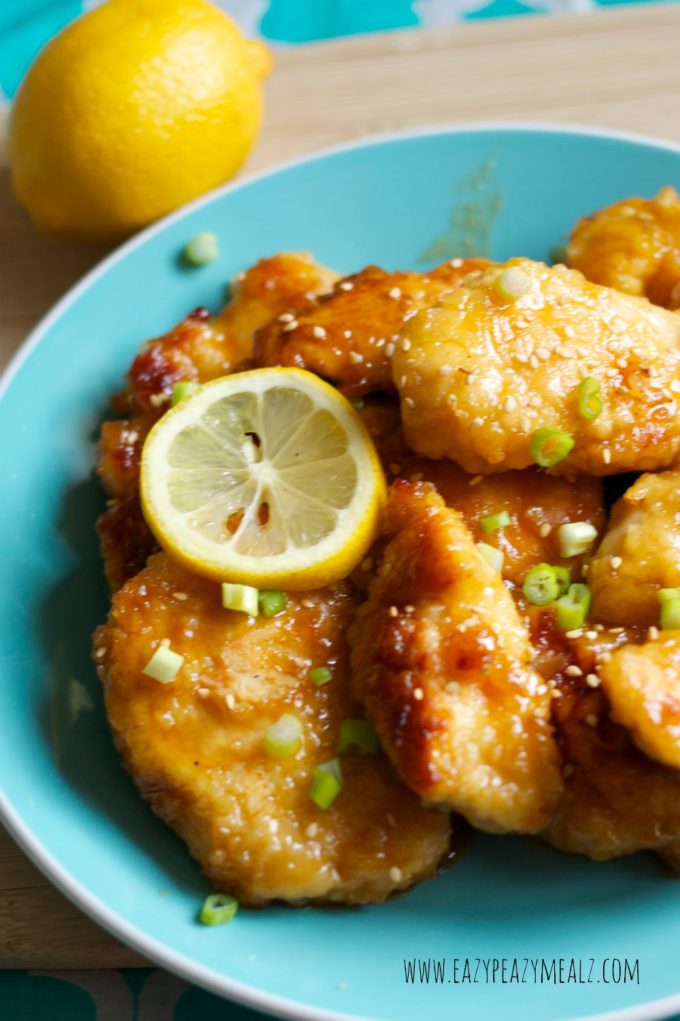 lemon chicken, chicken, asian chicken, lemon, lemon chicken dish, easy lemon chicken