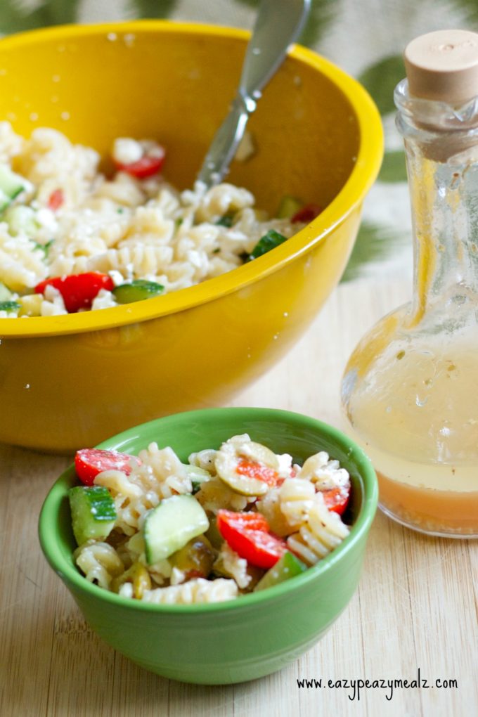 Greek Pasta Salad - Easy Peasy Meals