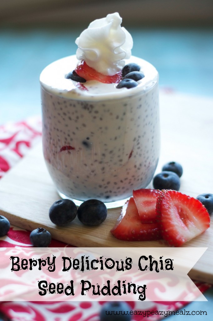 berry chia seed pudding