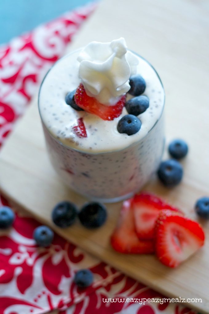 berry delicious chia seed pudding