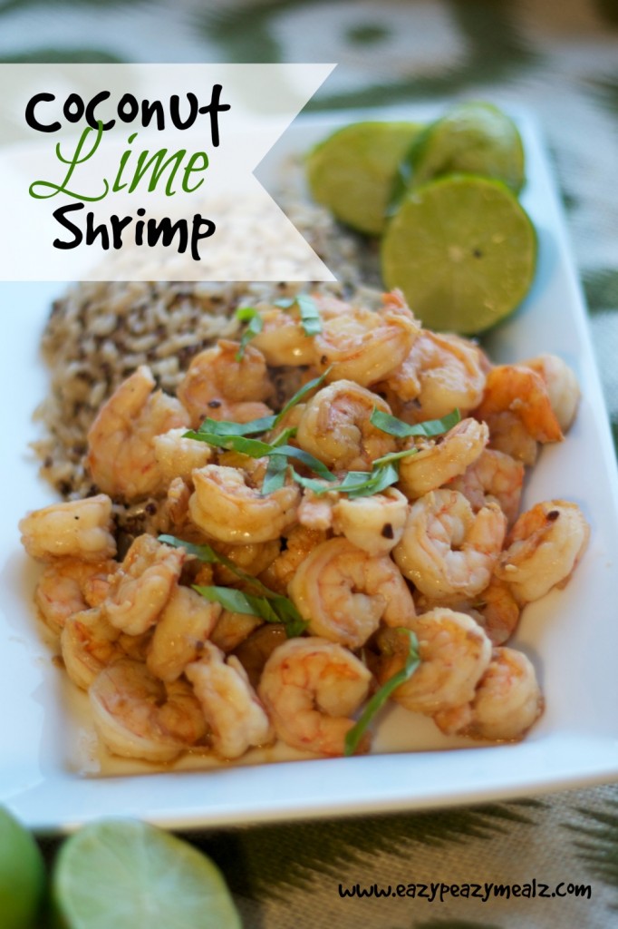 Coconut Lime Shrimp Easy Peasy Meals