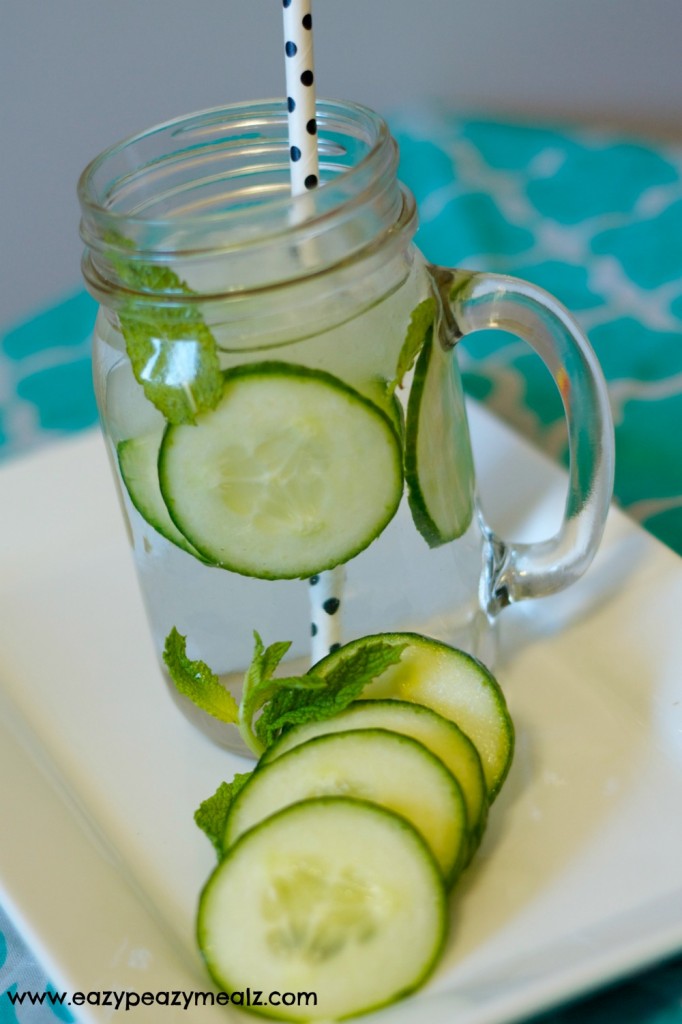 cucumber mint water