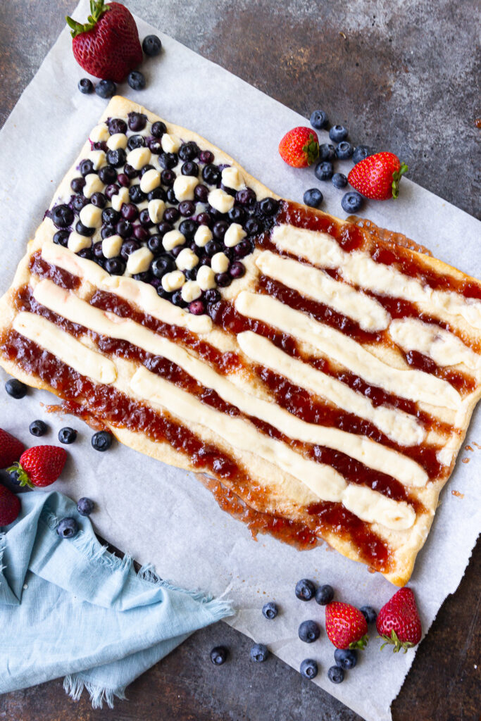 Easy July 4th Breakfast Pastry