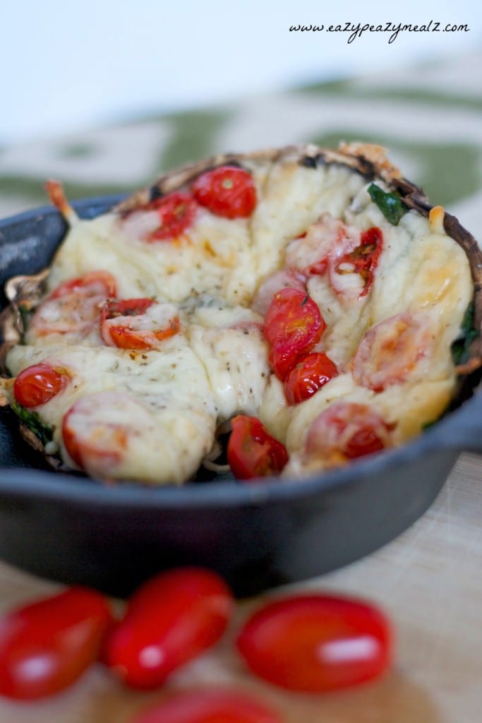 Portobello Pizza Easy Peasy Meals