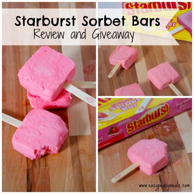 Starburst sorbet bars review and giveaway