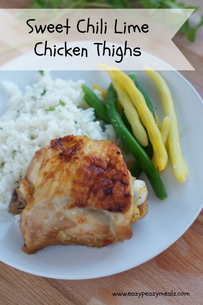 Sweet Chili Lime Chicken Thighs