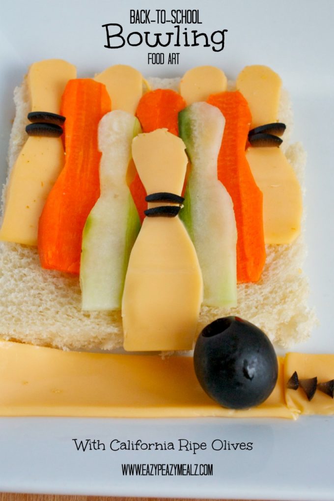 Back-to-School Food Art with California Ripe Olives