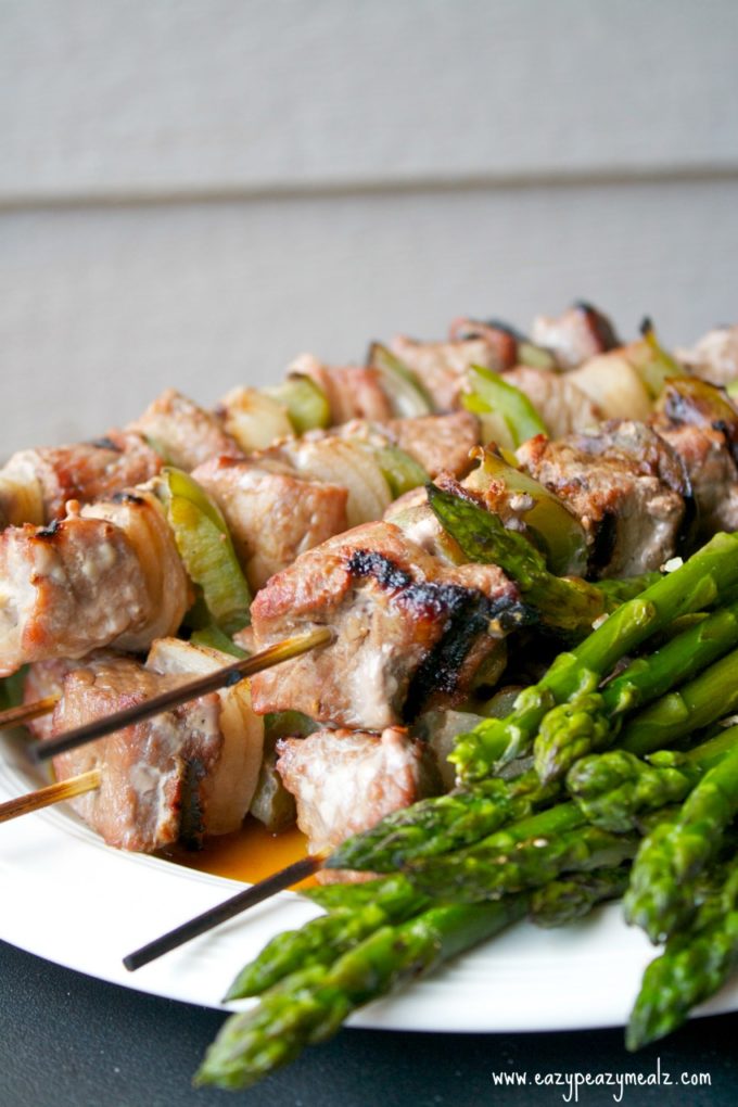 Marinade for Beef Skewers: A sweet and tangy marinade makes these beef kabobs tender and tasty, and the ideal grill meal!
